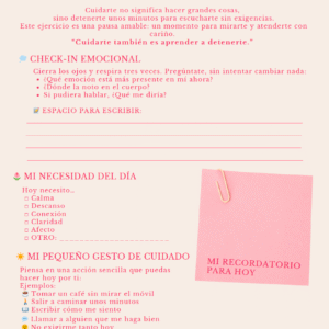 Un día para mí - ¡Recurso gratuito!